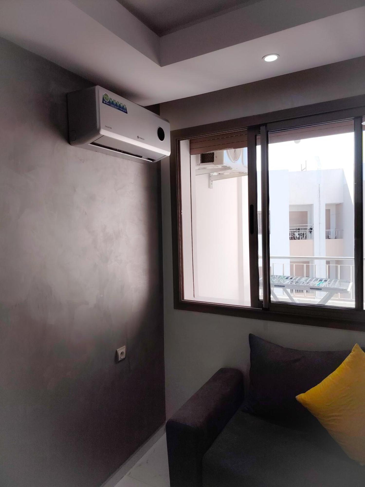 Super Apartement Totalement Neuf A Cote De Marjane Avec La Climatisation Et Wifi Tangeri Esterno foto